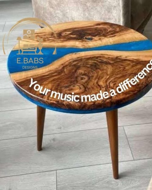 Epoxy Wood Table